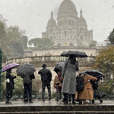 Montmartre Joli 2 Pieces Au Pied Du Sacre Coeur Paris Exterior foto